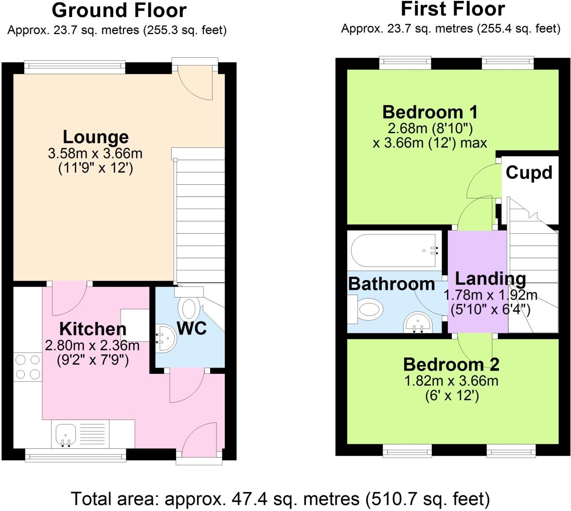 Brewery Court, High Street, Dawlish, Devon, EX7 floorplan