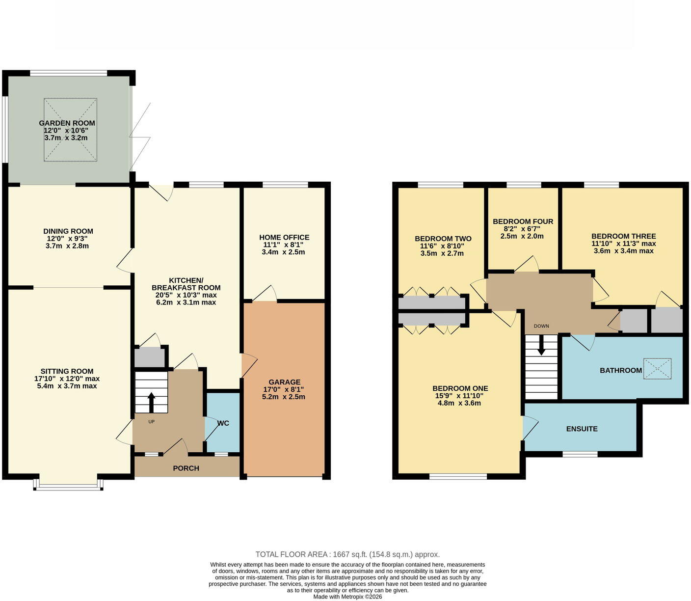 Thistle Bank, East Leake floorplan
