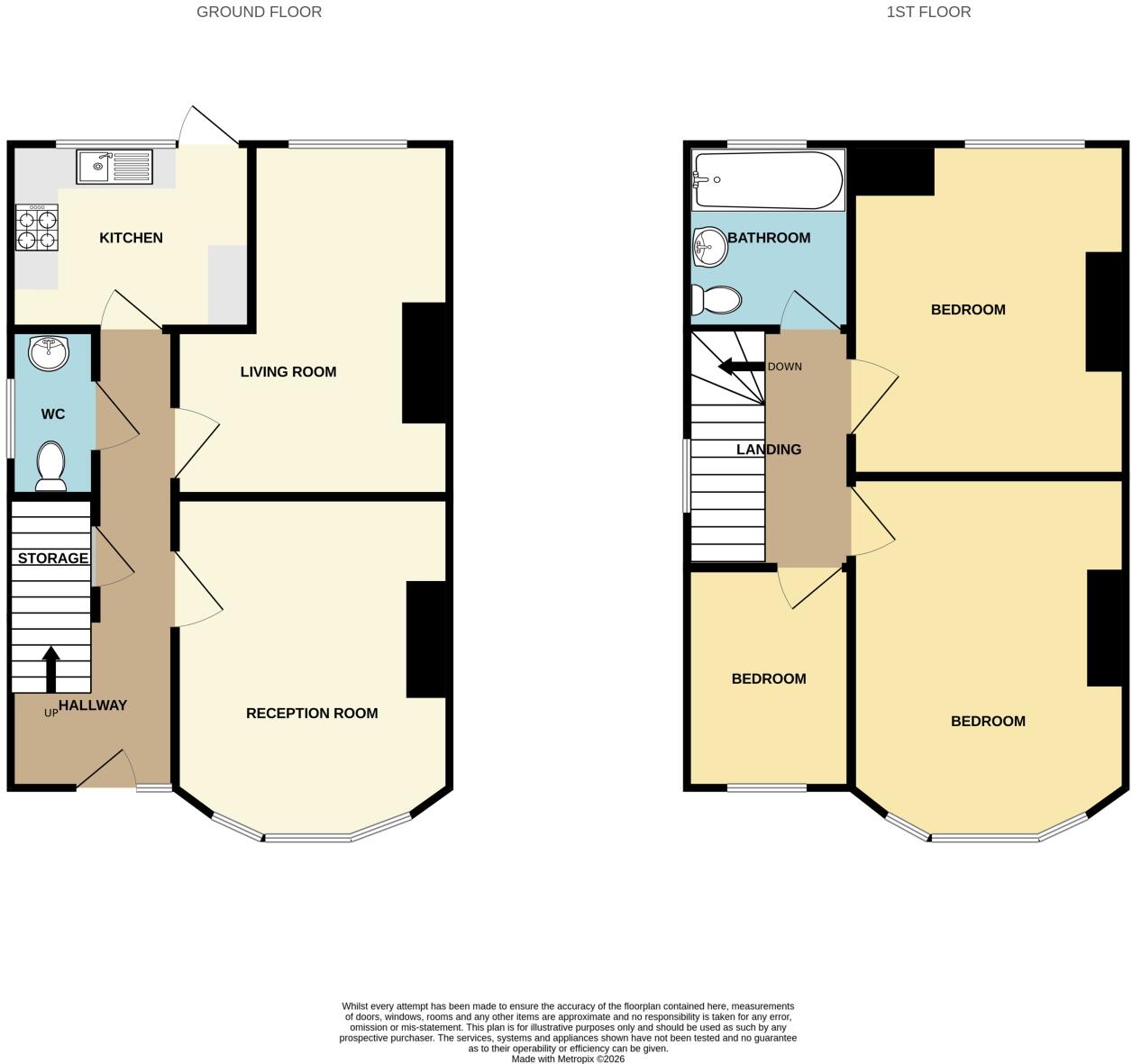 Harrowby Place, Willenhall, West Midlands, WV13 2RA floorplan