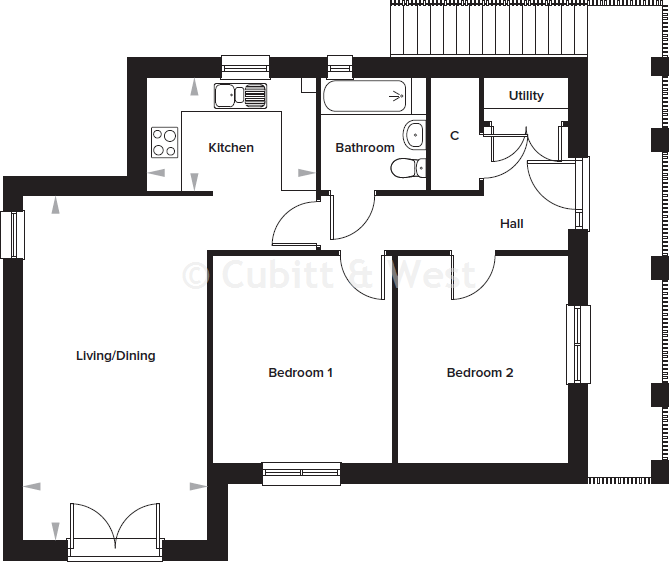 Thatch Barn Road, Headcorn, Ashford, Kent floorplan