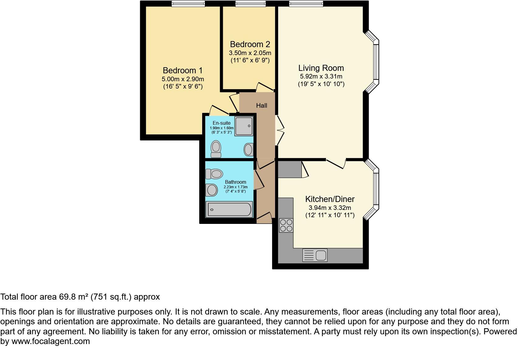 Queenswood Road, Sheffield, S6 floorplan