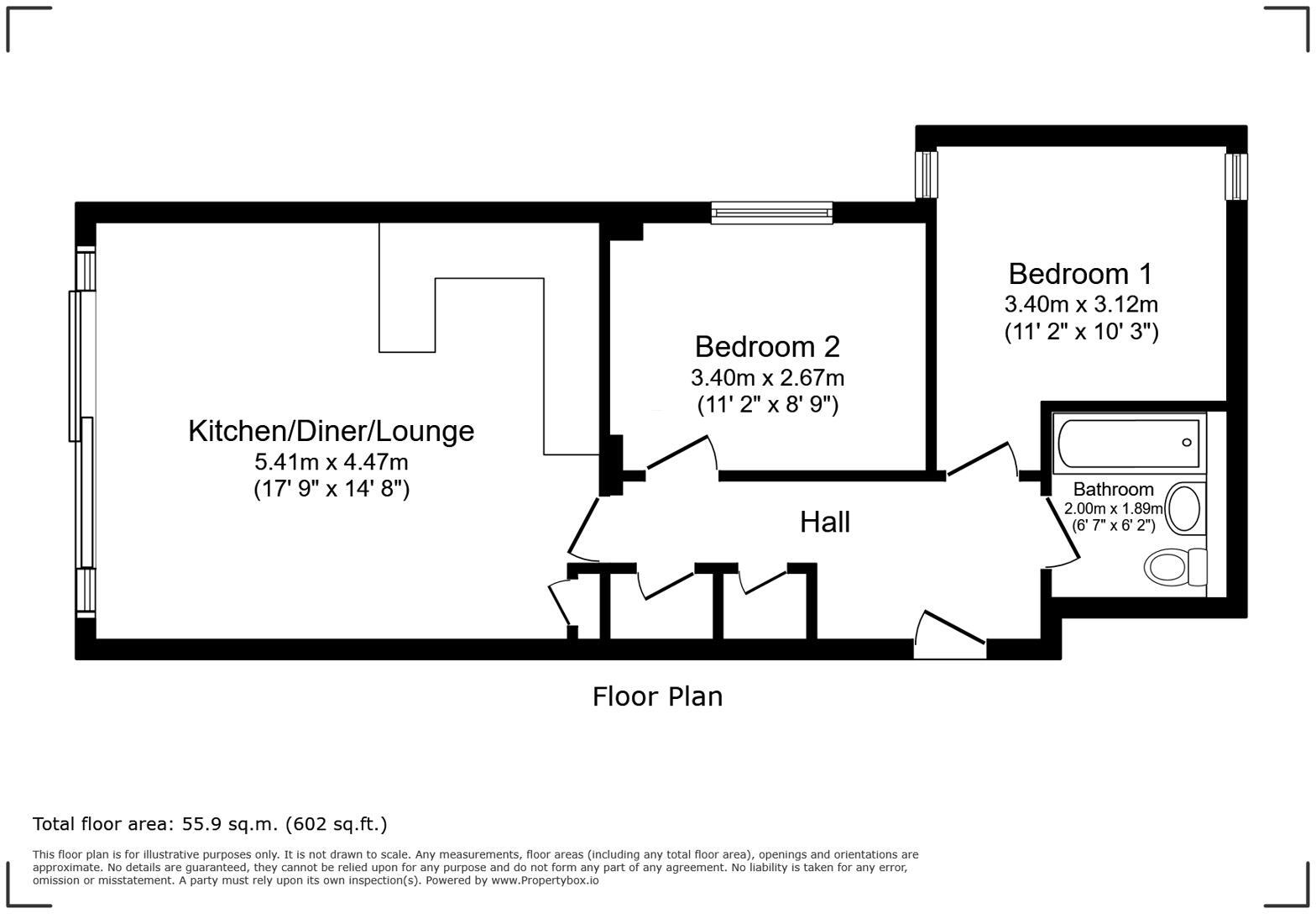 Palmeira Avenue, Hove, BN3 floorplan