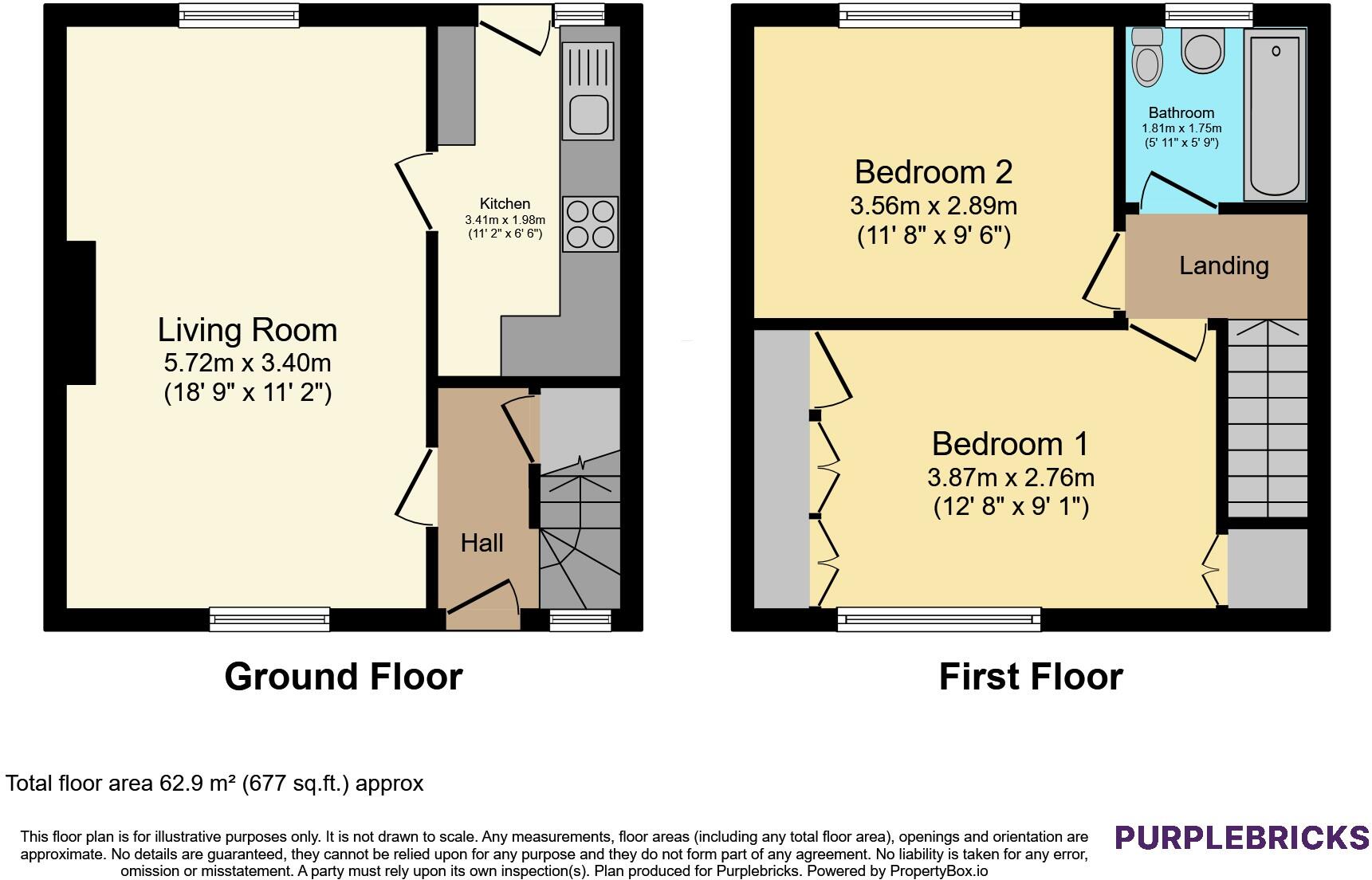 Gracemount Square, Edinburgh, EH16 floorplan