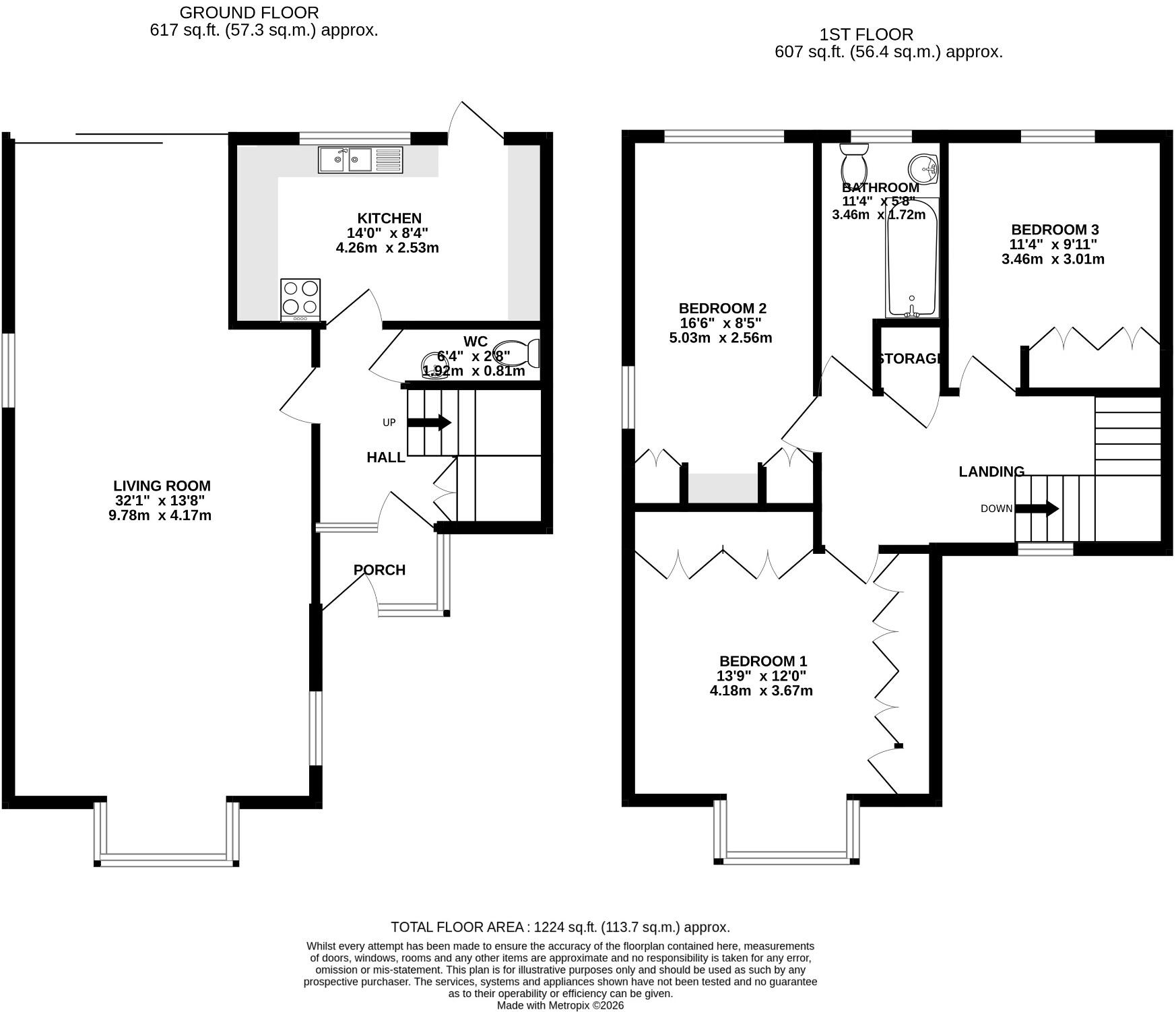Craneswater Avenue, Southsea floorplan