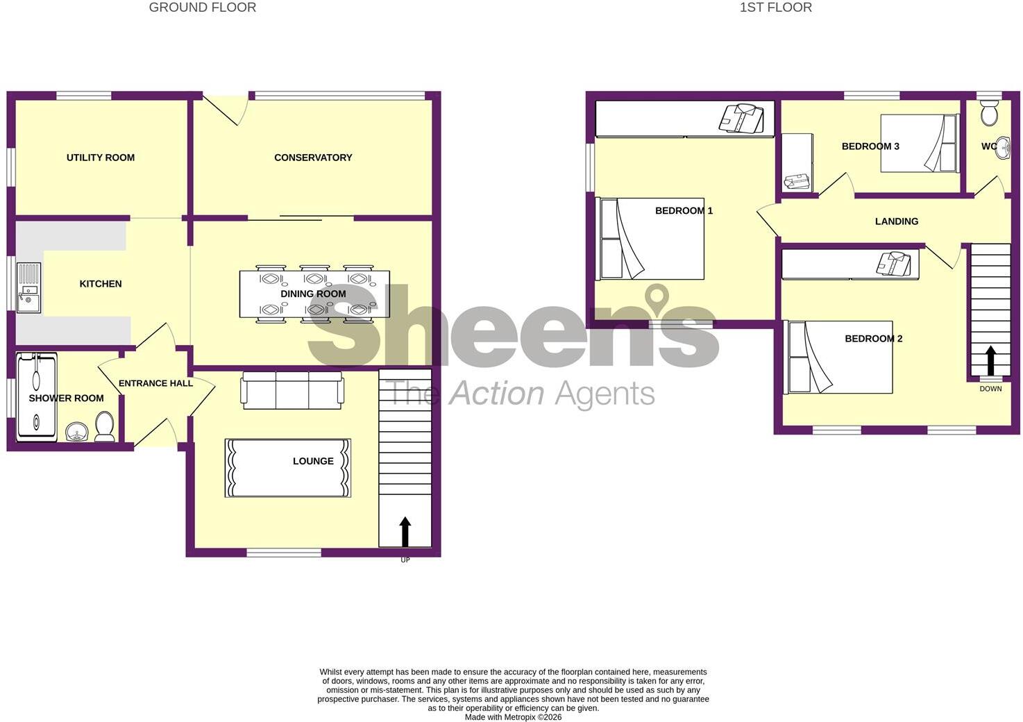 Harwich Road, Little Clacton, Essex floorplan