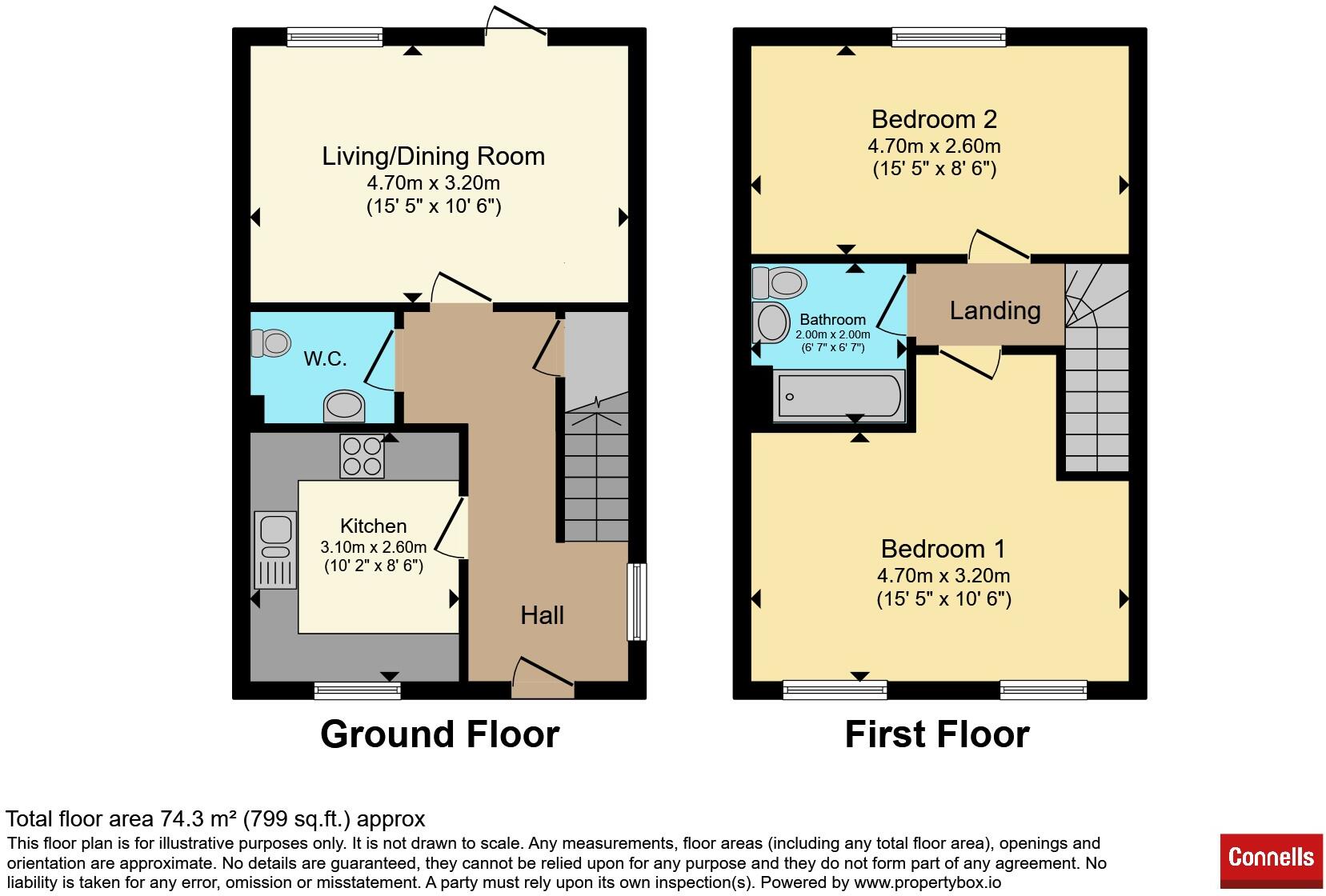 Nelson Street, West Cambourne, Cambridge floorplan