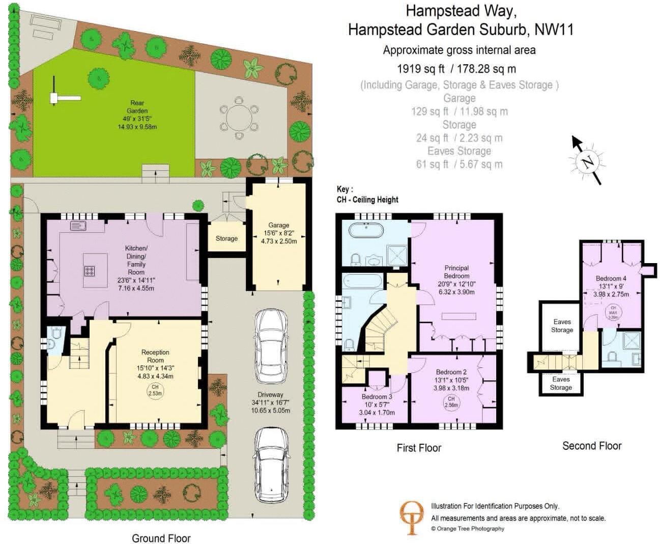 Hampstead Way, Hampstead Garden Suburb, NW11 floorplan