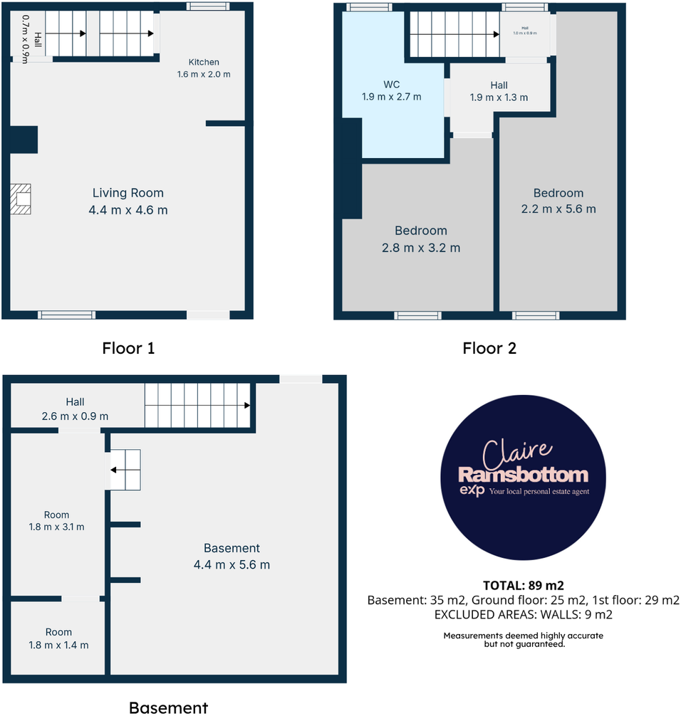 Gooder Lane, HD6 floorplan