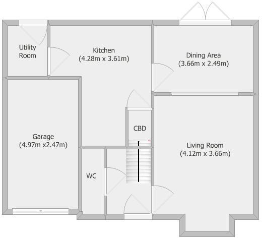 Parklands, Widnes floorplan