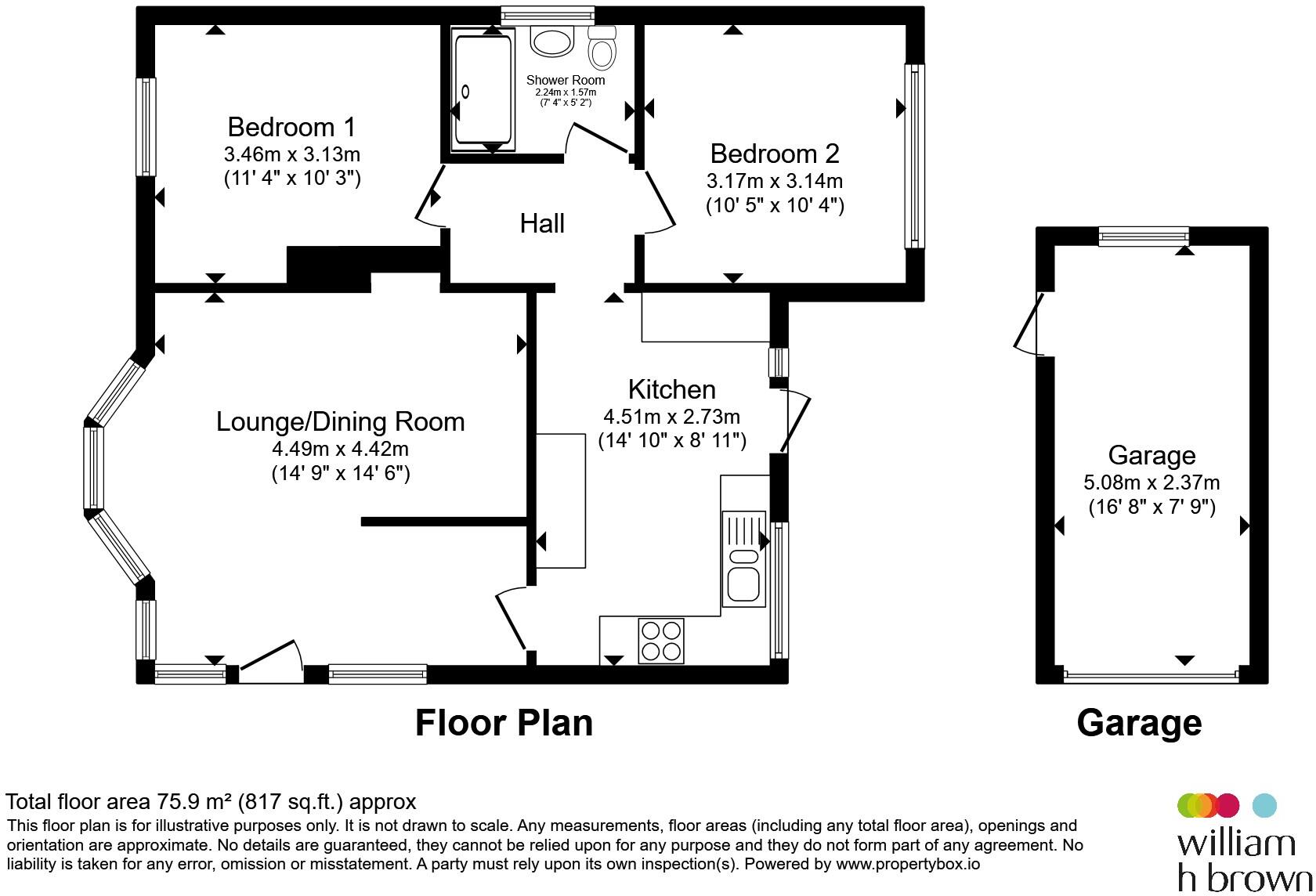 Gloucester Avenue, Lowestoft floorplan