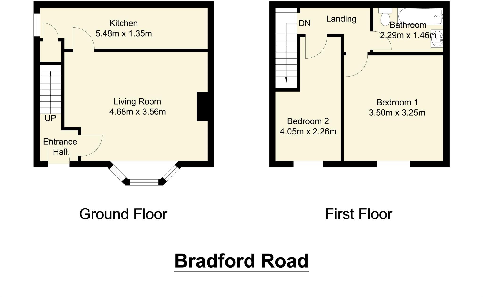 Bradford Road, Birstall floorplan