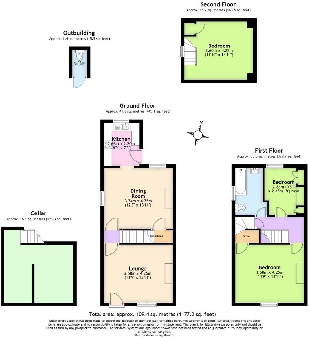 Burncross Road, Chapeltown, Sheffield floorplan
