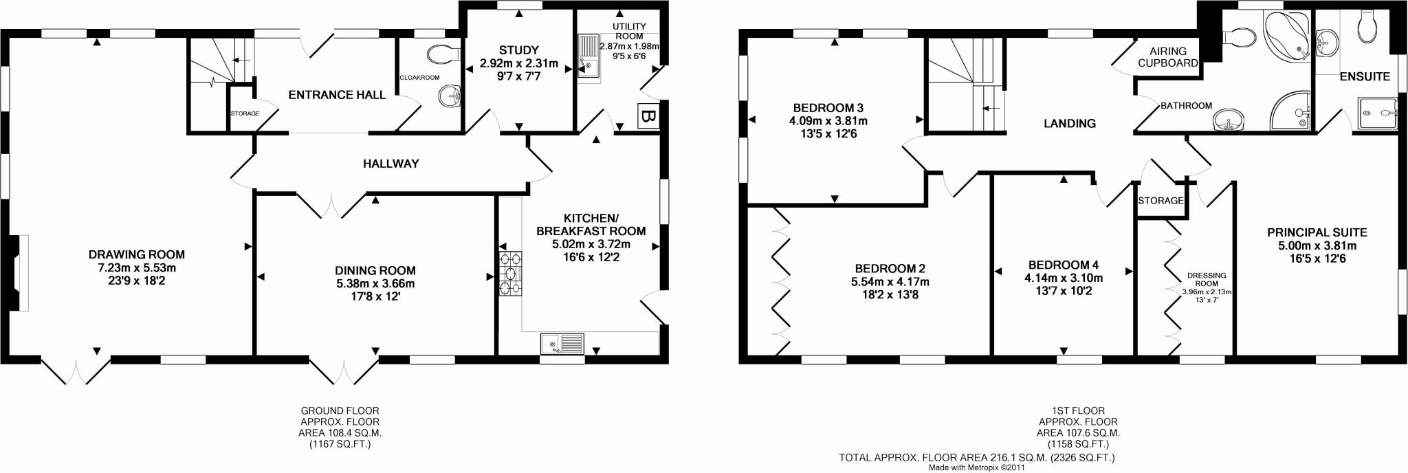 Sudbury, Suffolk floorplan