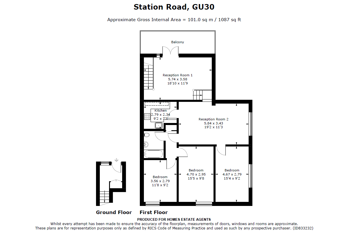 Station Road, Liphook, Hampshire floorplan