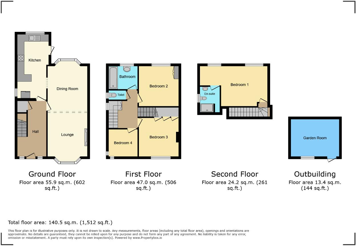 Bedale Road, Sherwood, Nottingham, NG5 3GH floorplan