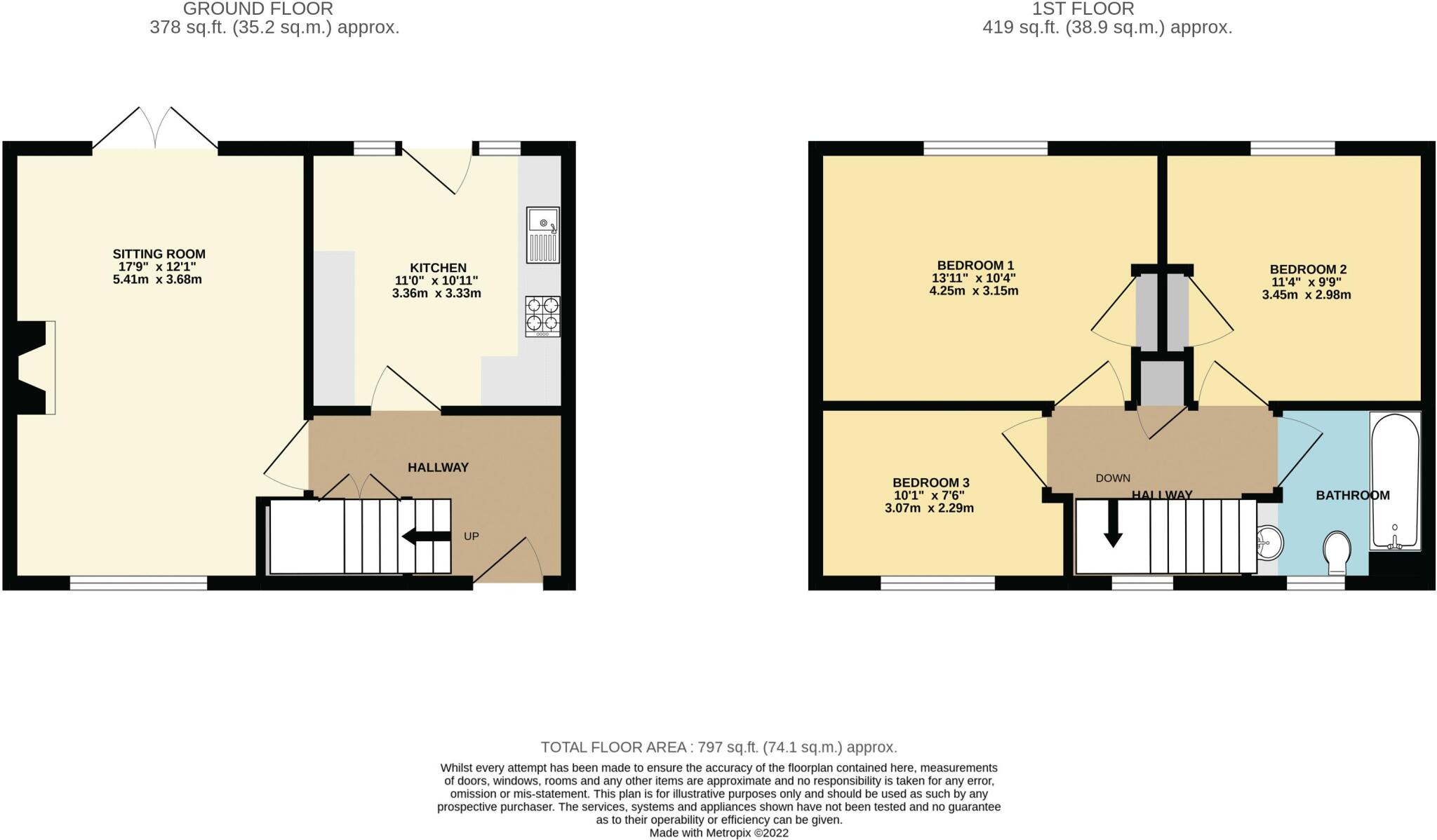 Falloway Close, Torquay floorplan