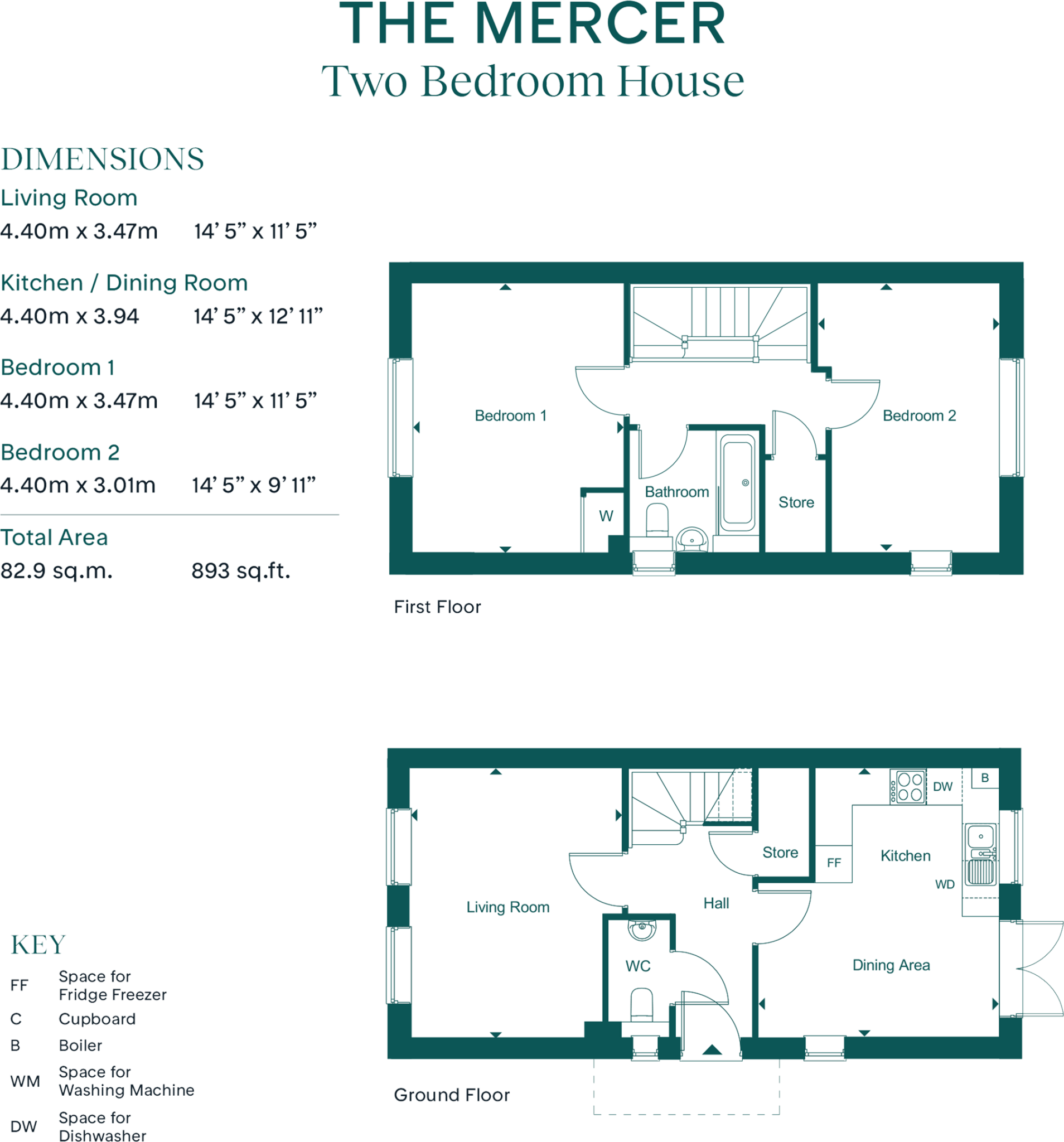 Leaf Living at Allium Park, Guildford, GU23, Ripley floorplan