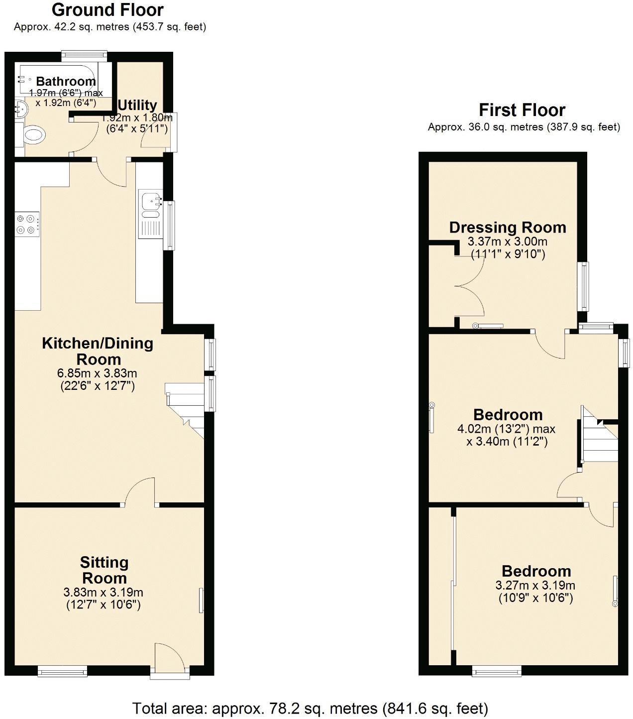 Abbey Street, Cinderford floorplan