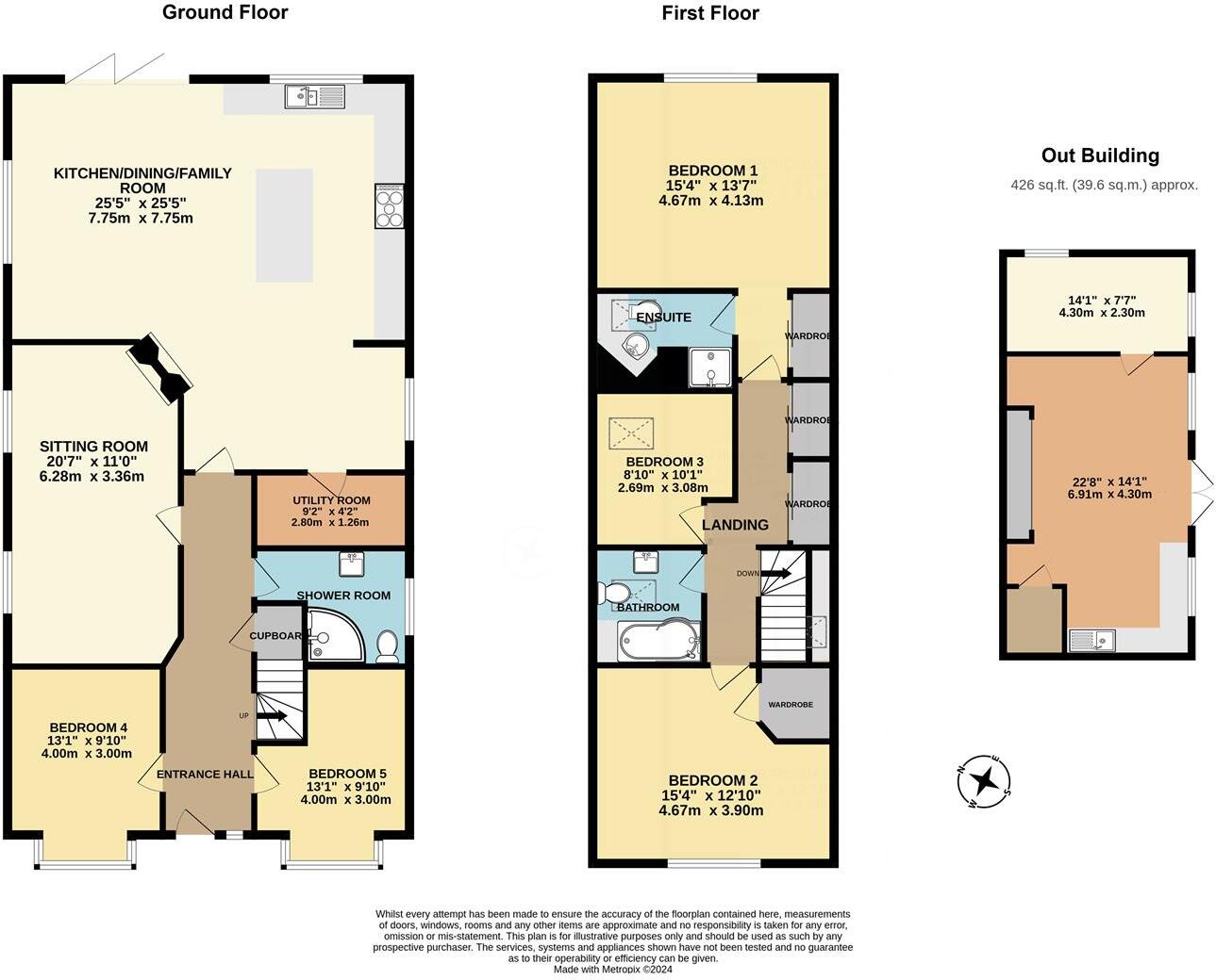 Sicklesmere Road, Bury St. Edmunds floorplan