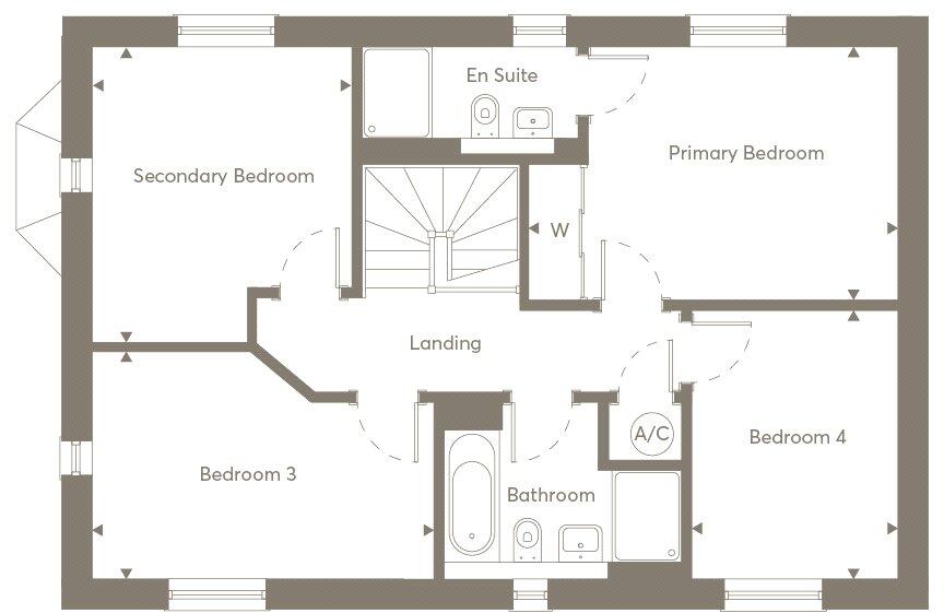 238 Ellenbrook, Stow Road, Moreton-In-Marsh, Gloucestershire, GL56 floorplan