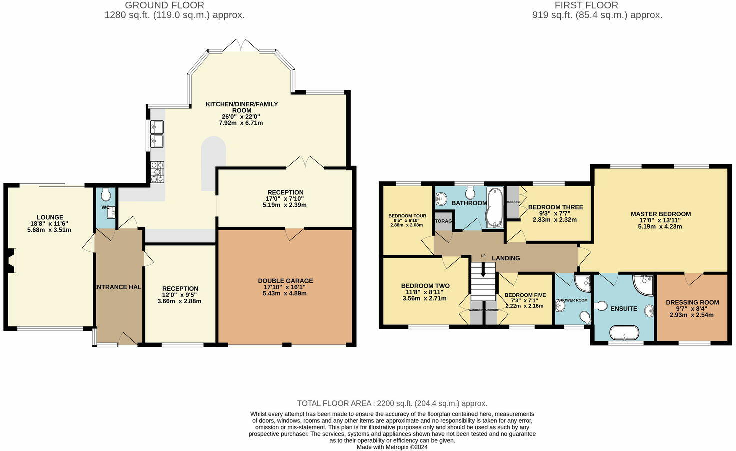 St. James Close,Harvington, WR11 8PZ floorplan