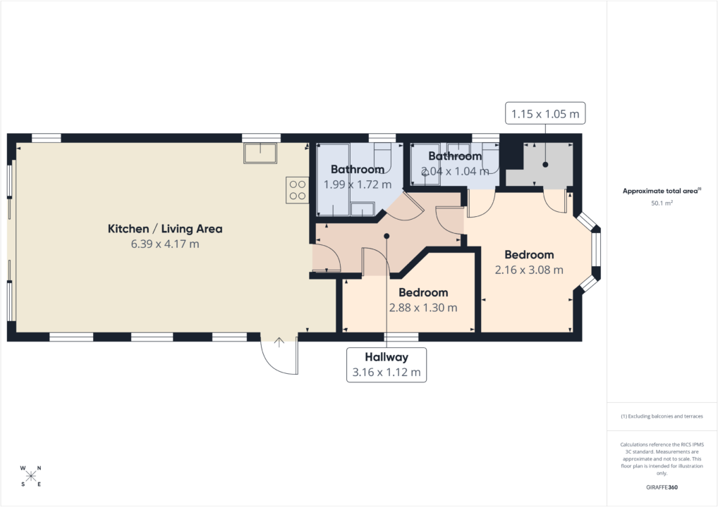 SL50 Swallow Lakes, Little London, Longhope, GL17 floorplan