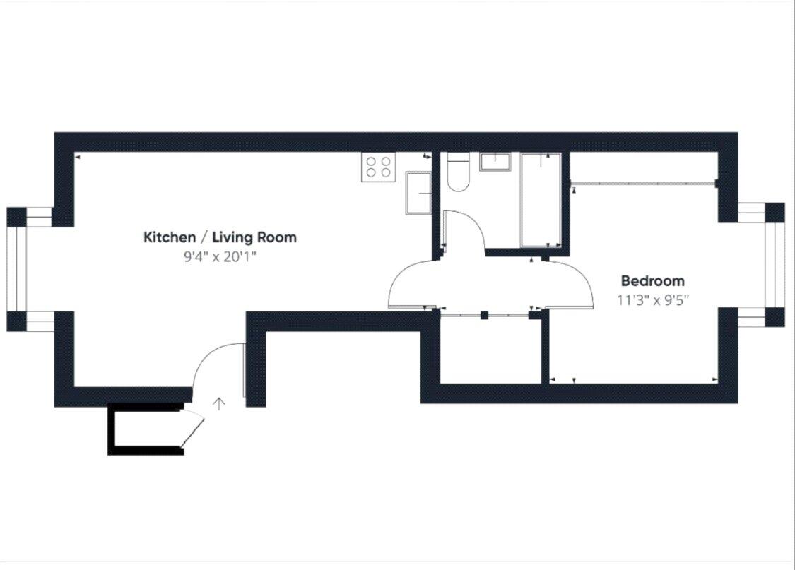 South Road, Ash Vale, Surrey, GU12 floorplan