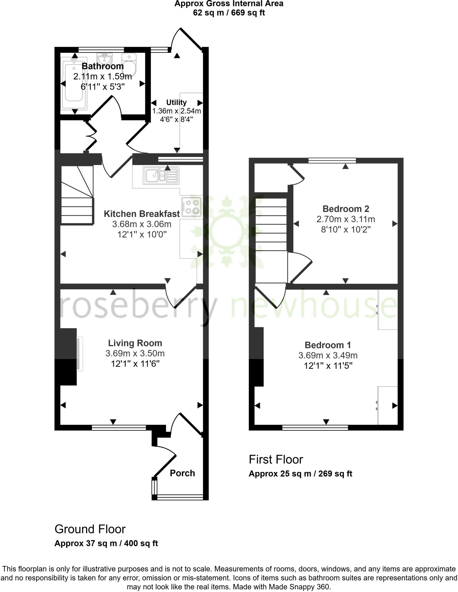 Cooper Lane, Potto, Northallerton, North Yorkshire floorplan
