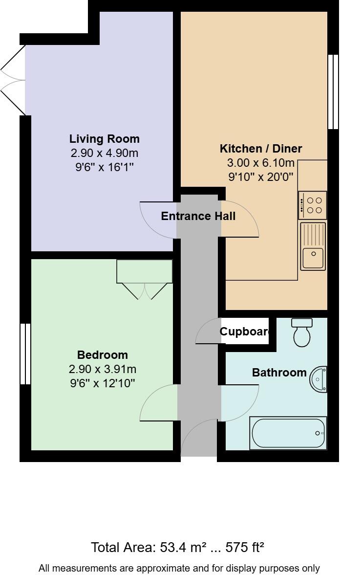 Chieftain Way, Cambridge  floorplan