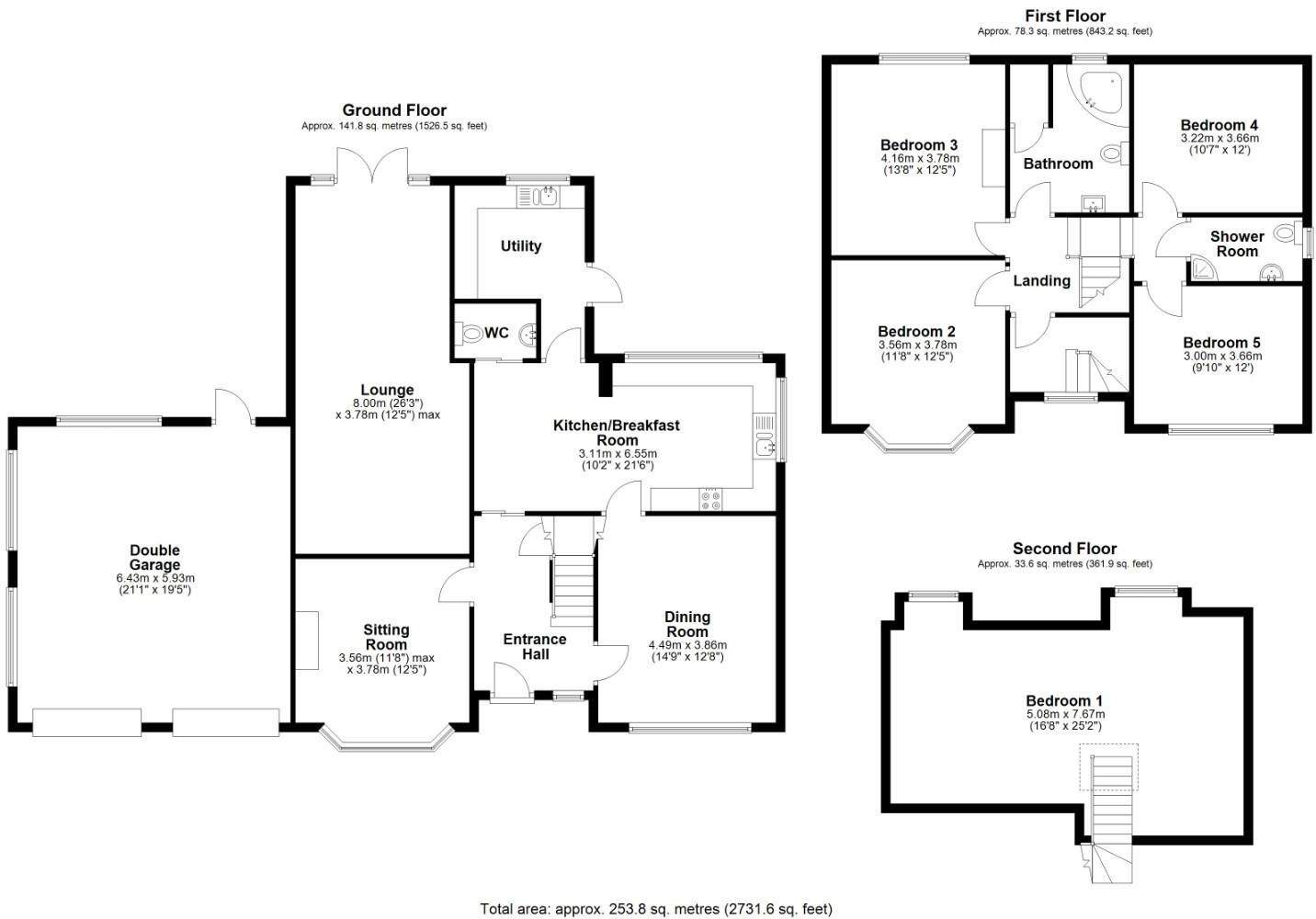 Pen-Yr-Heol, Pen-Y-Fai, Bridgend County Borough, CF31 4ND floorplan