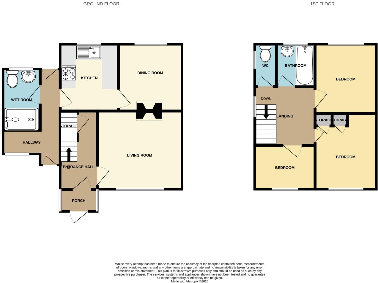 Pale Street, Upper Gornal, DY3 floorplan