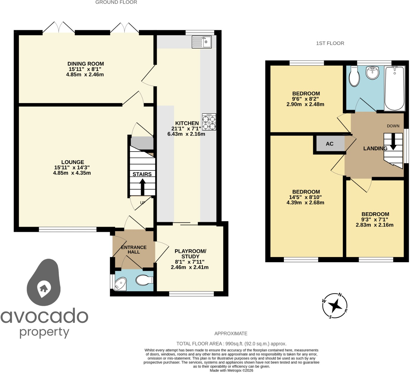 Ilbury Close, Shinfield, RG2 floorplan