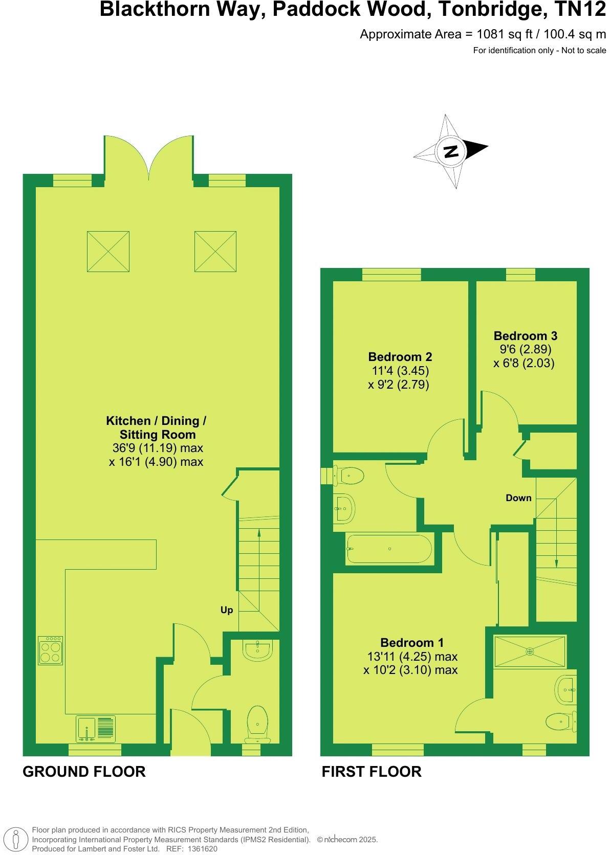 Blackthorn Way, Paddock Wood floorplan