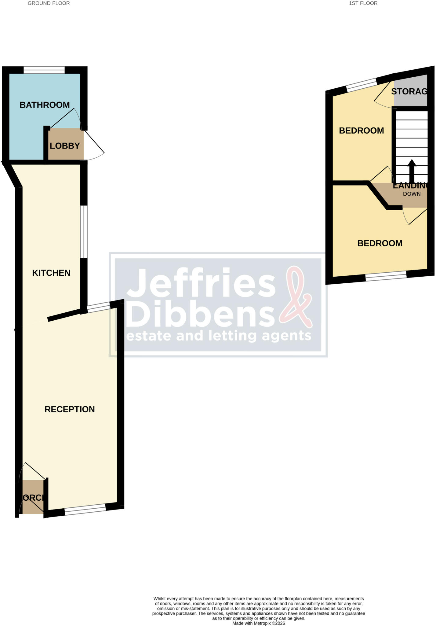 Clarkes Road, Fratton floorplan