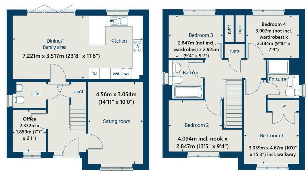 4 Yellowmead Tor Close Tavistock PL19 8GB floorplan