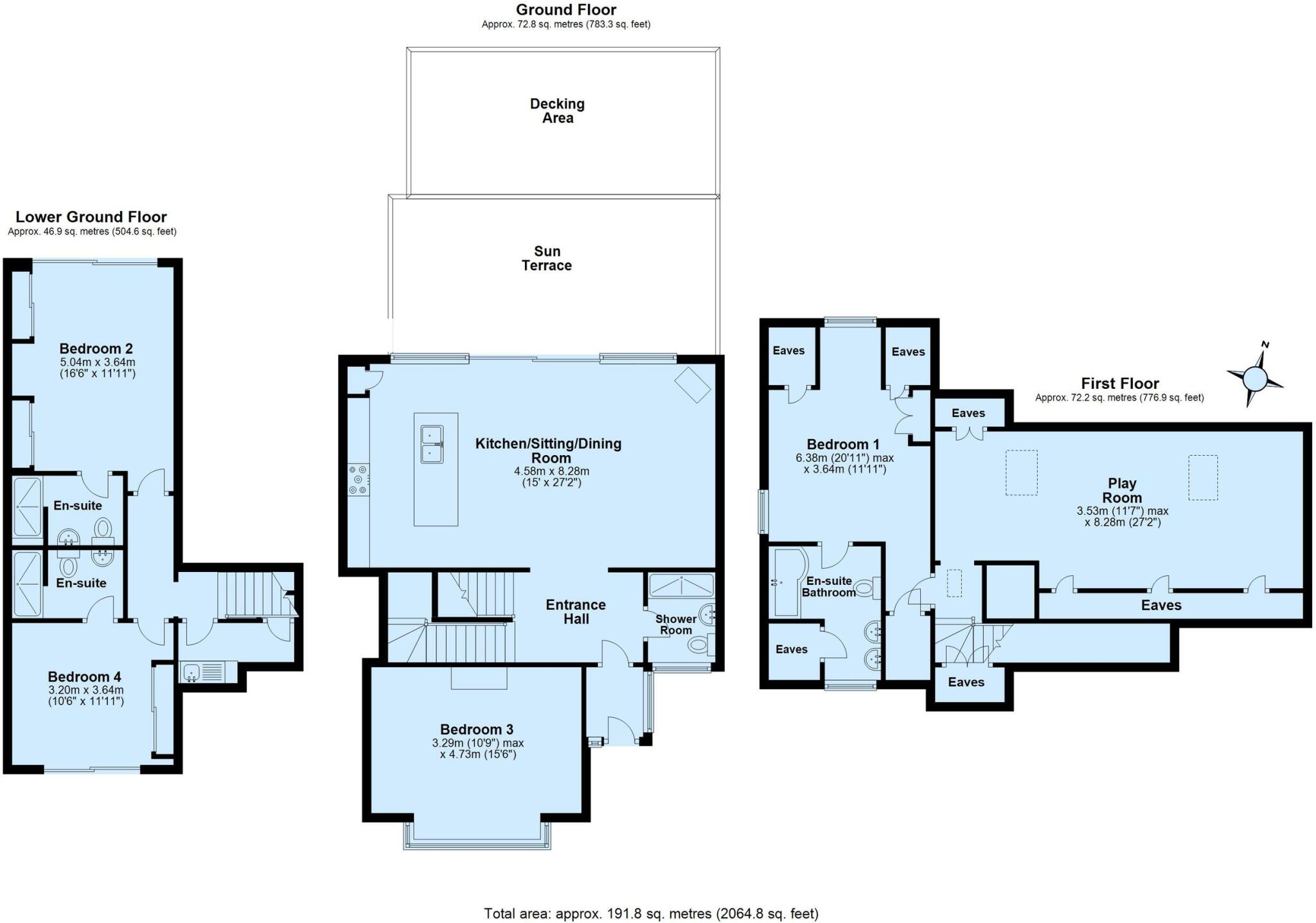 Kingsale Road, Salcombe floorplan