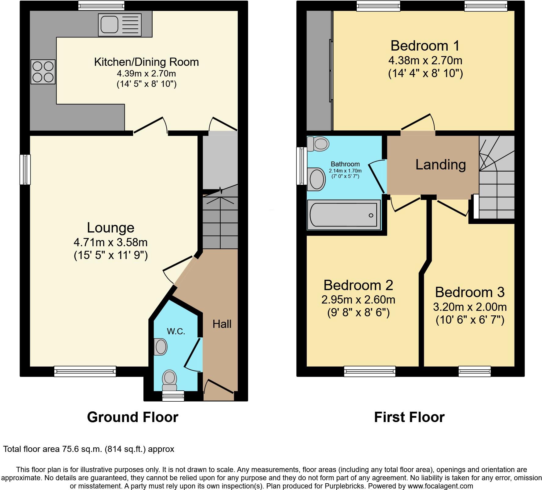 Goodacre Close, Alfreton, DE55 floorplan