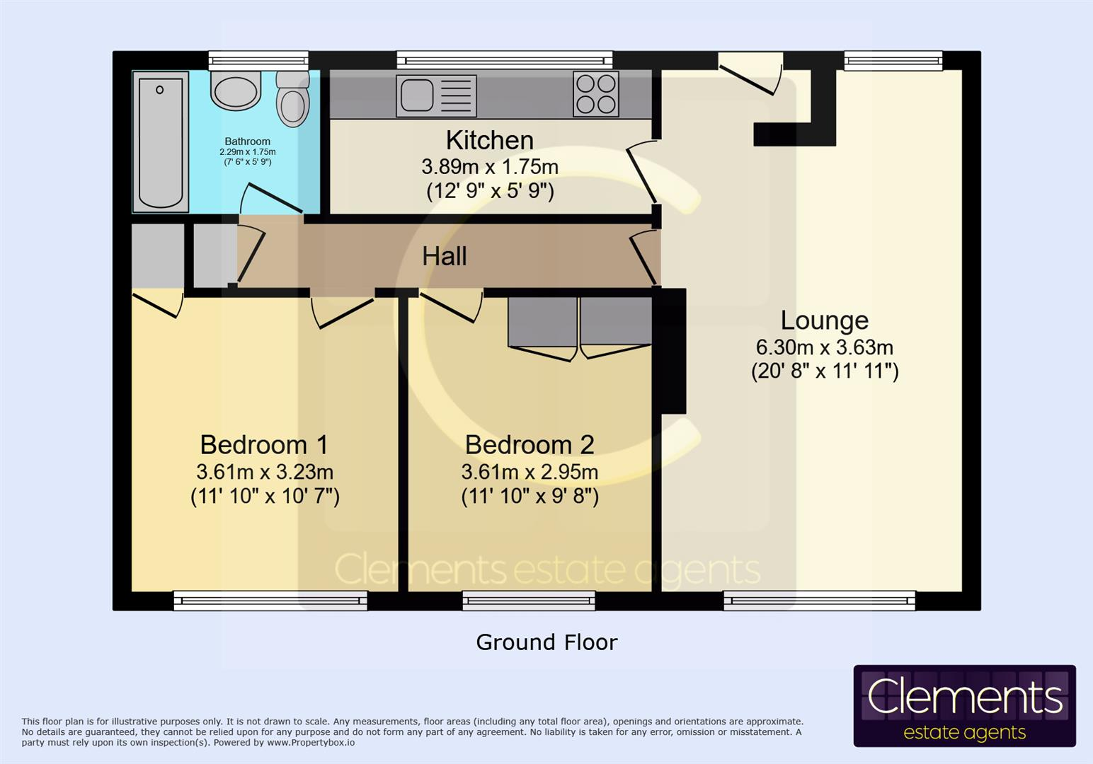 Leverstock Green, Hemel Hempstead HP2 floorplan