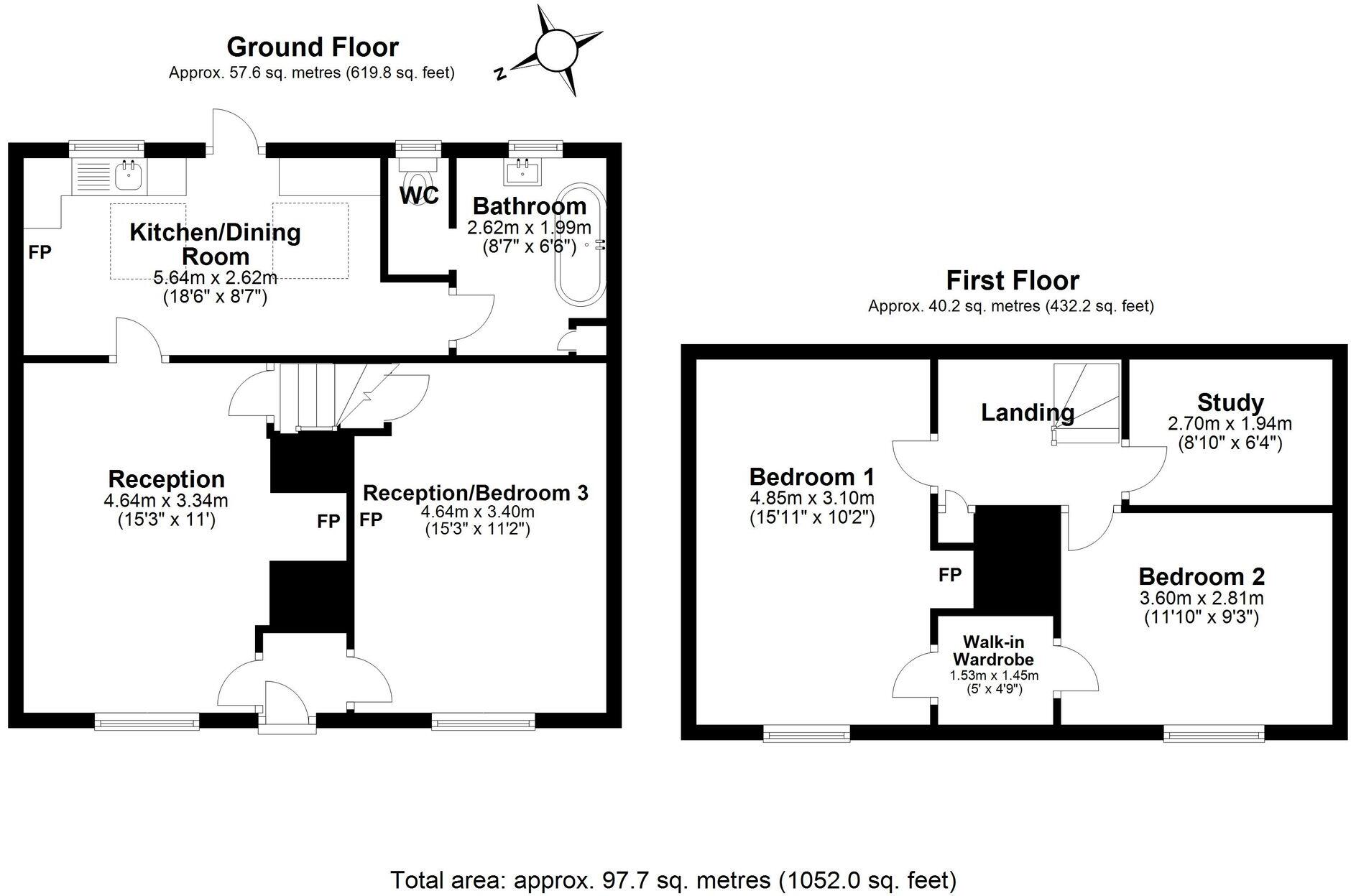 London Road, Hastingwood, CM17 floorplan