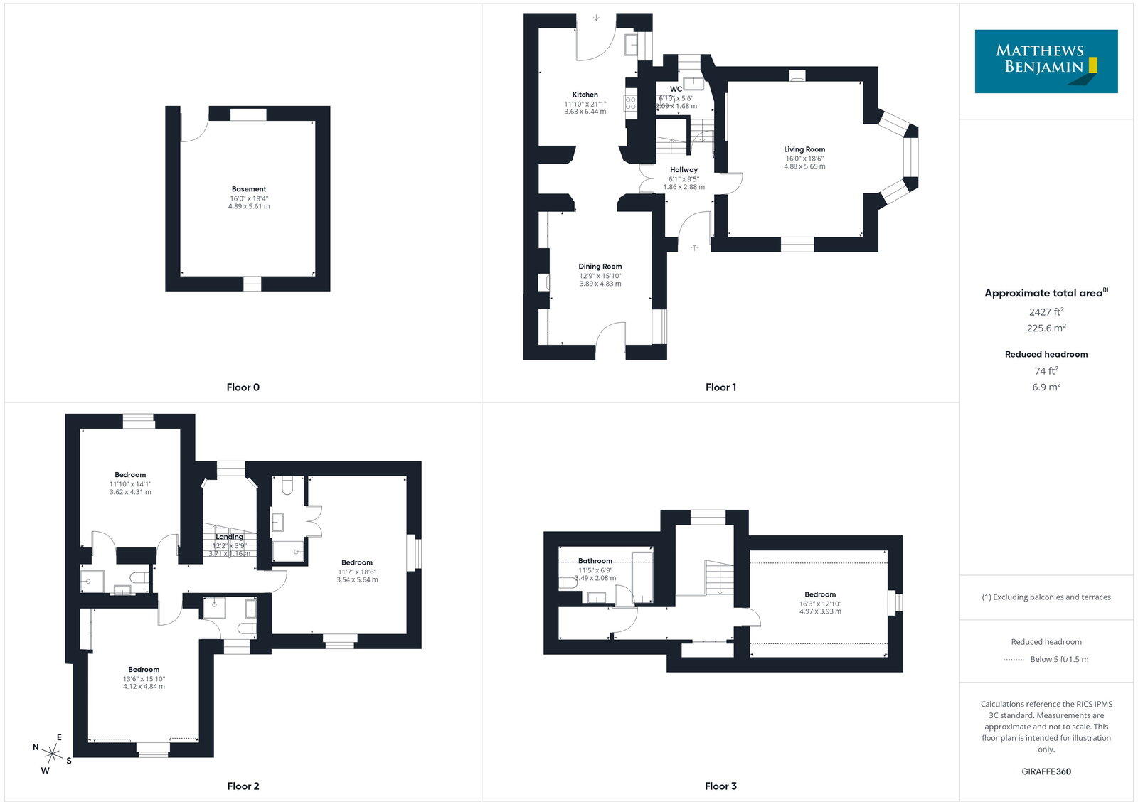 1 Hawkshead Hall, Hawkshead Ambleside LA22 0NN floorplan