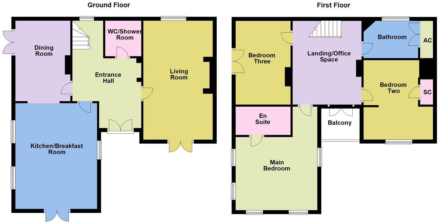 5 South Close, Arnesby, LE8 5WH floorplan