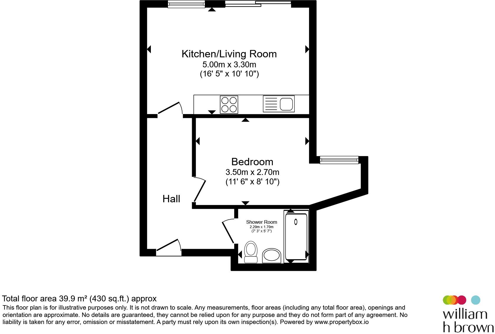 Bootham Row, York floorplan