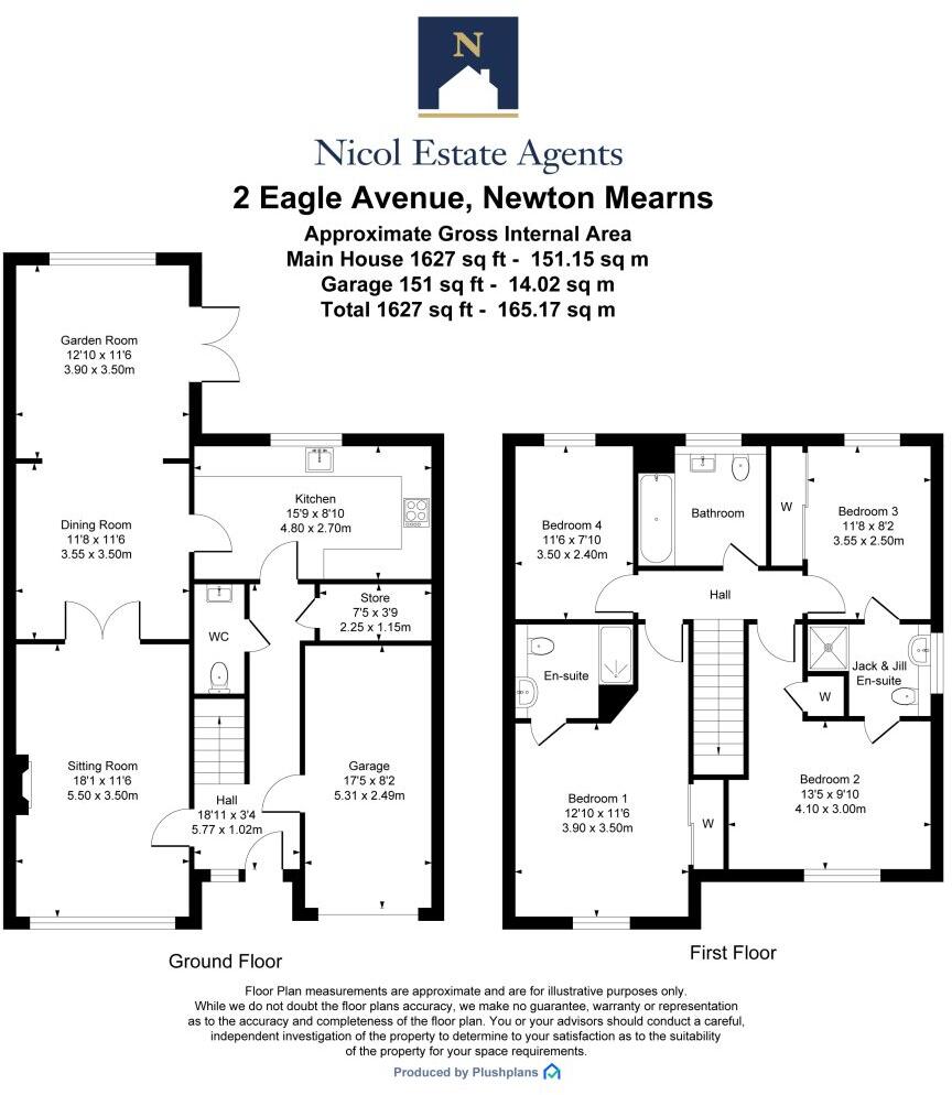 Eagle Avenue, Newton Mearns floorplan