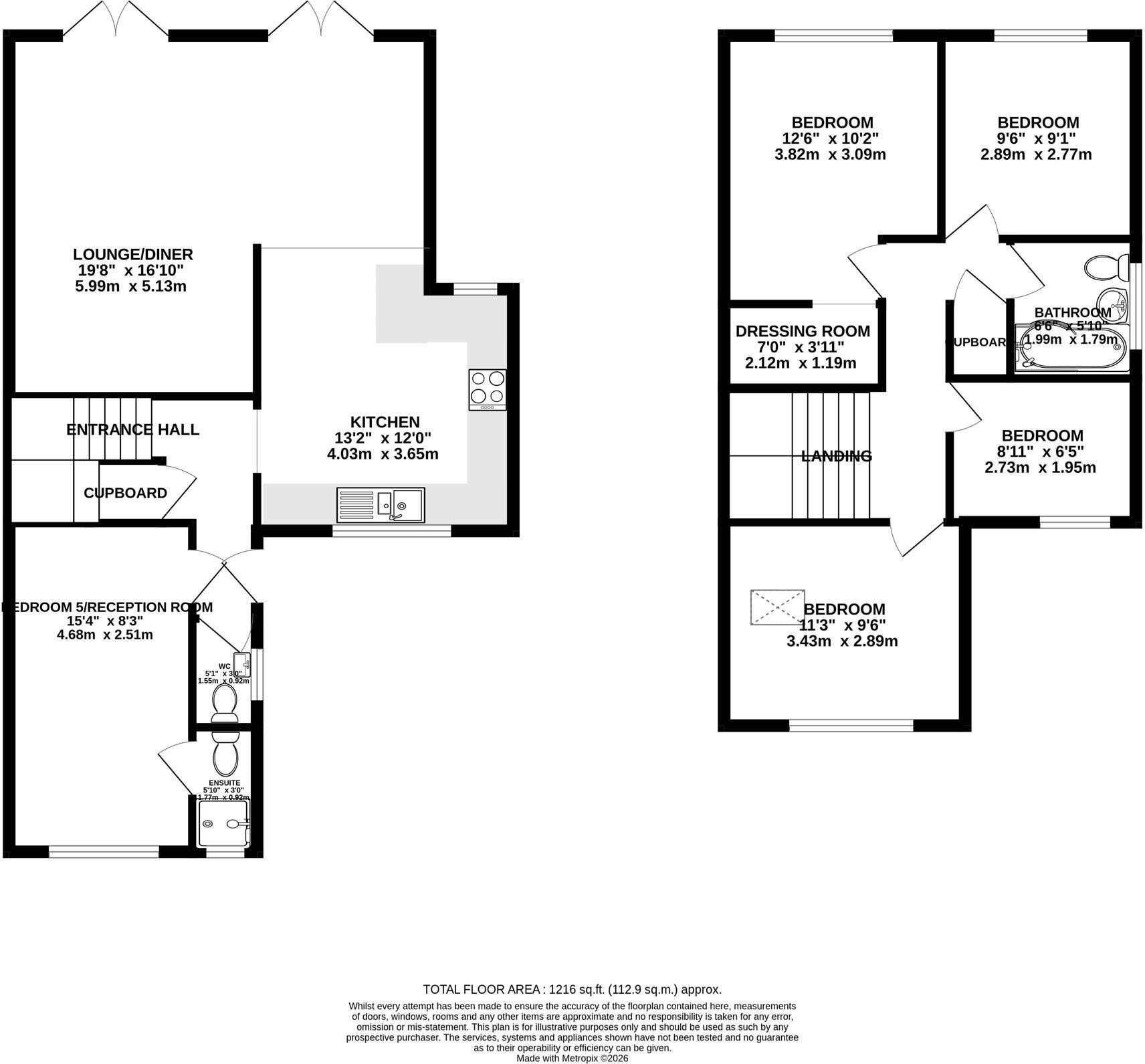 Manor Brook Close, Stoney Stanton, LE9 floorplan