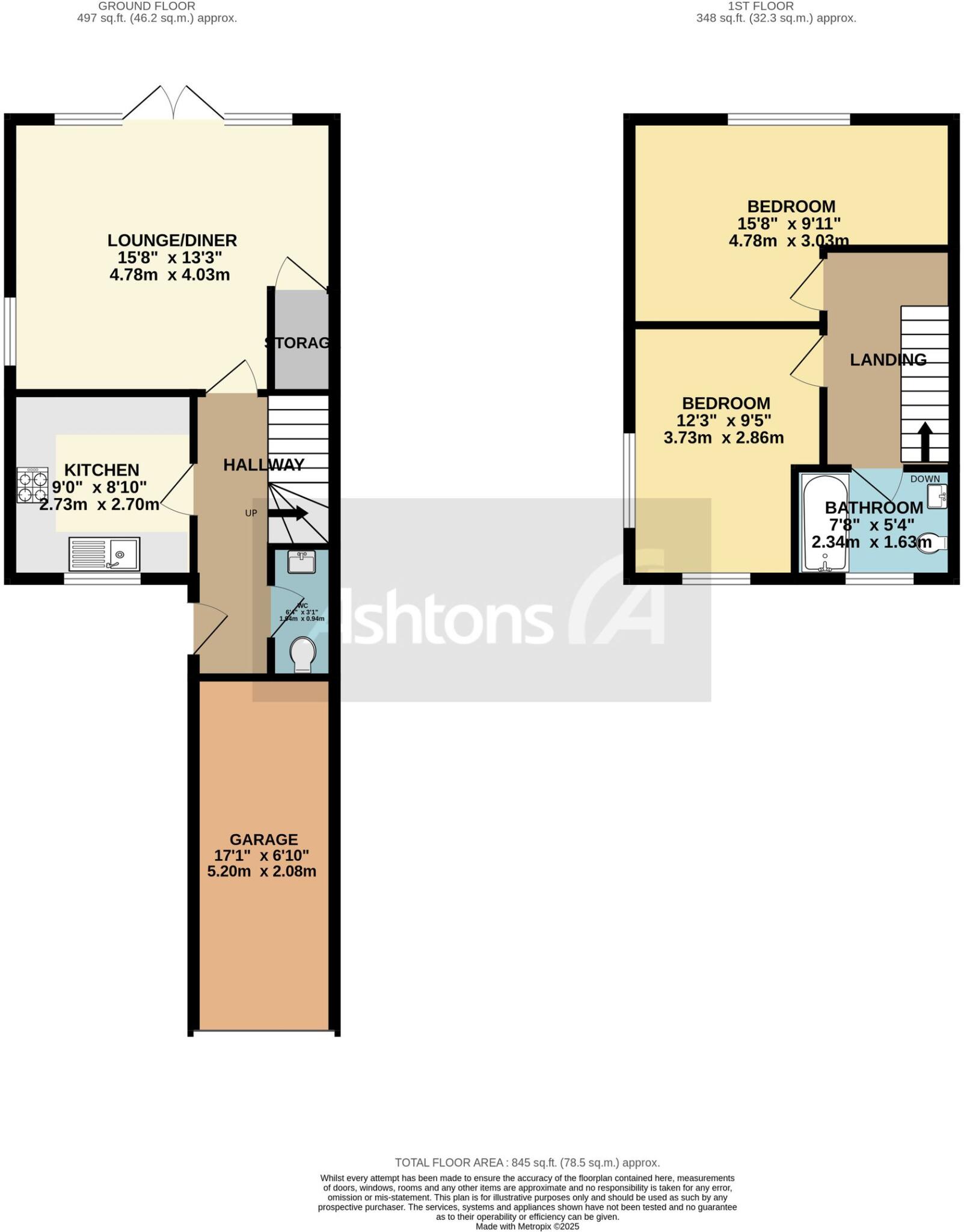 Church Lane, Lowton, WA3 floorplan