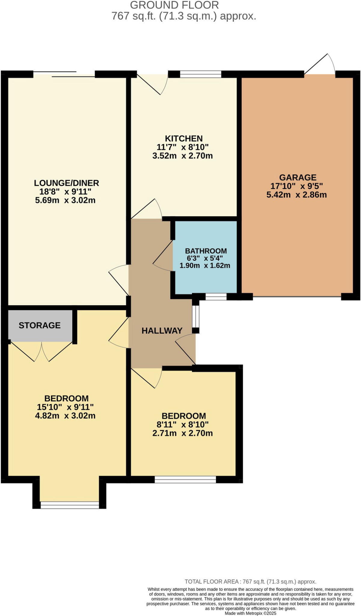 12, Richard Crampton Road, Beccles, NR34 9HN floorplan