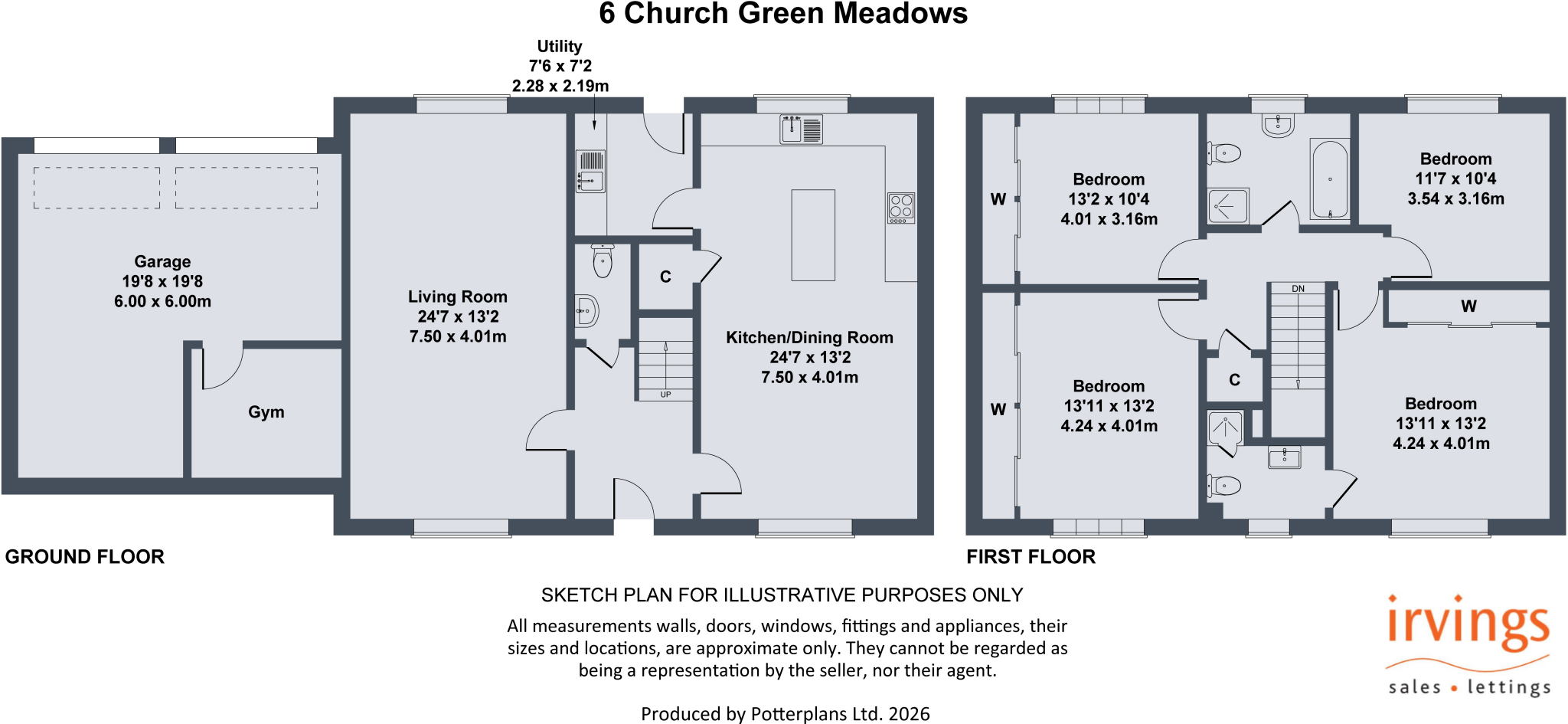 Church Green Meadows, High Green floorplan