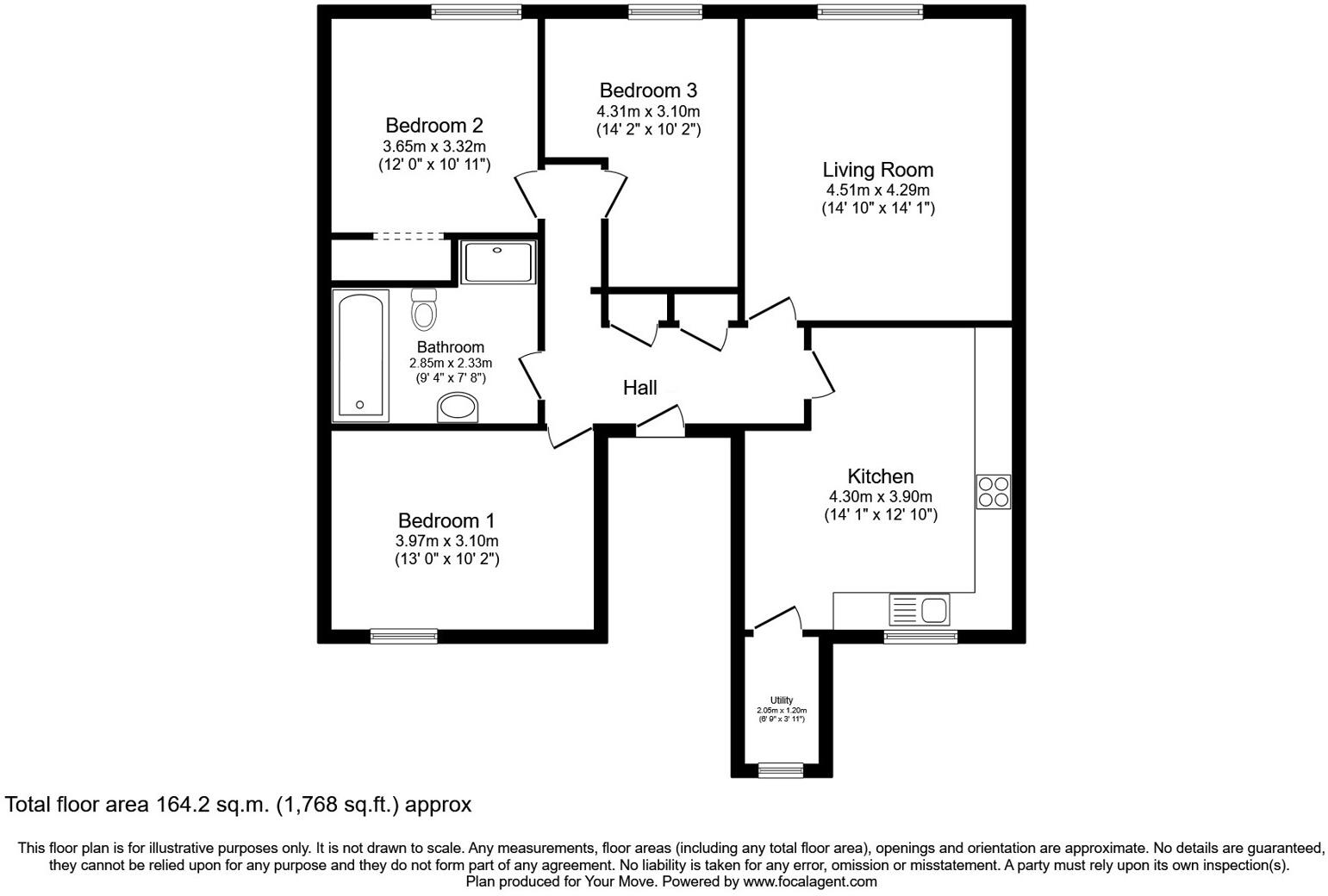 Montrose Street, Brechin, Angus, DD9 floorplan