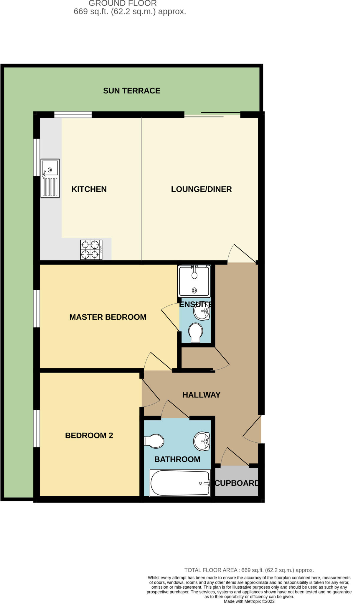 Maxwell Road, Romford floorplan
