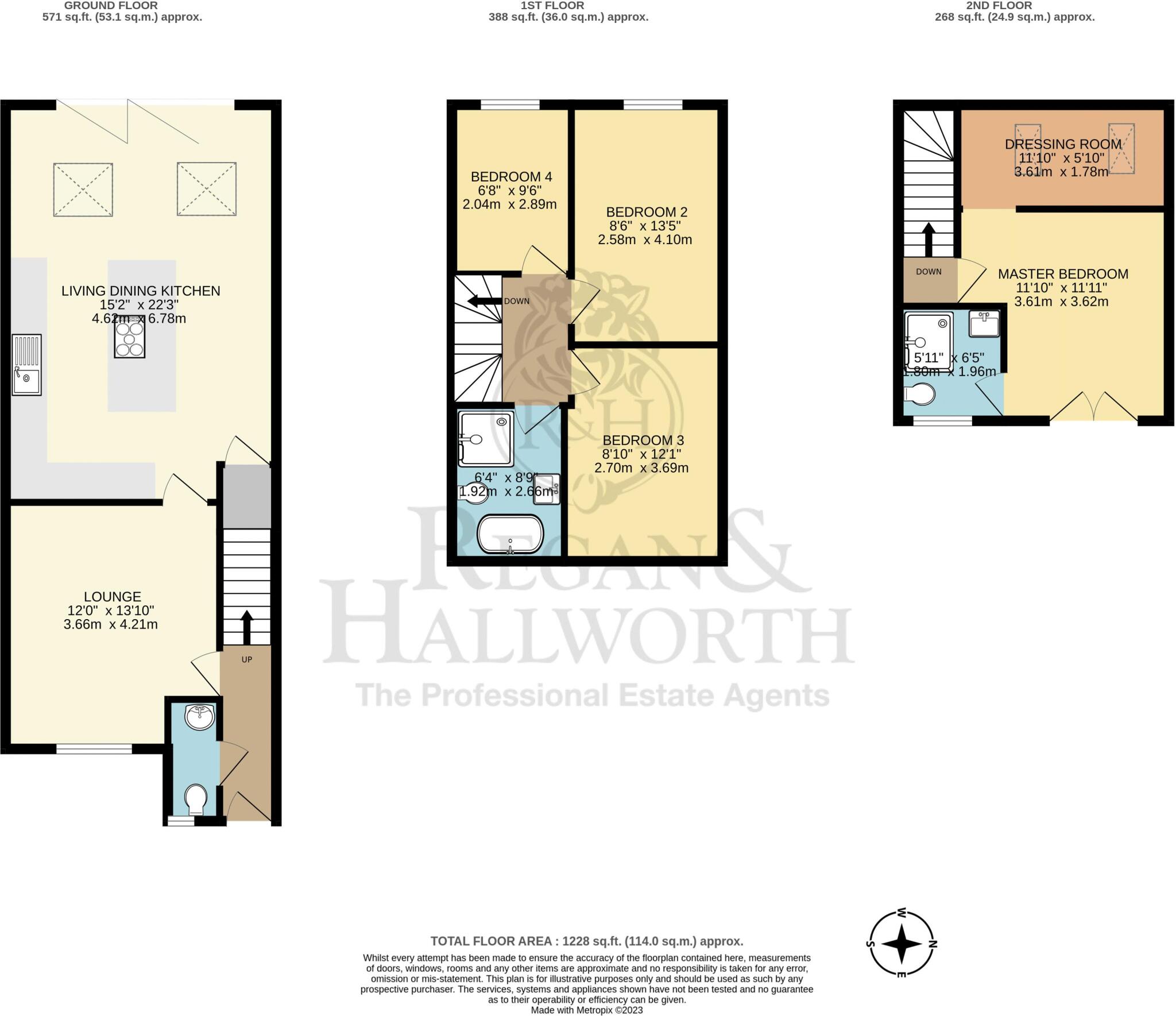 Manse Green Close, Ashton in Makerfield, WN4 9BU floorplan